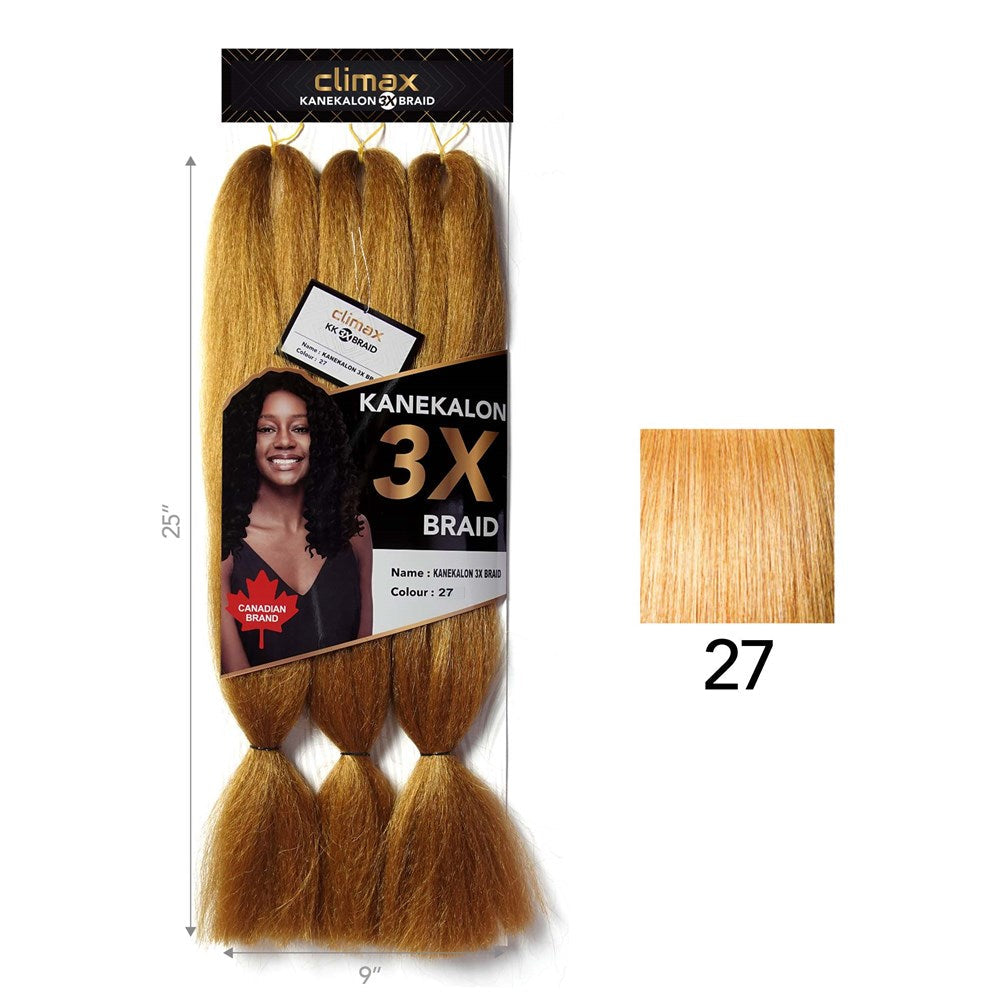 3X Kanekalon Braid 25"