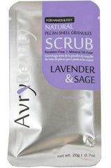 Avry Beauty Natural Mani/Pedi Scrub - Lavender & Sage