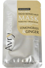 Avry Beauty Hand & Foot Mud Mask - Lemongrass & Ginger