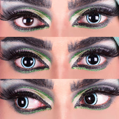 PRIMAL ® ACID III - Blue & Black Colored Contact Lenses