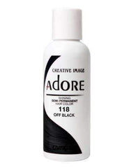Adore Semi-Permanent Hair Color - 118 Off Black