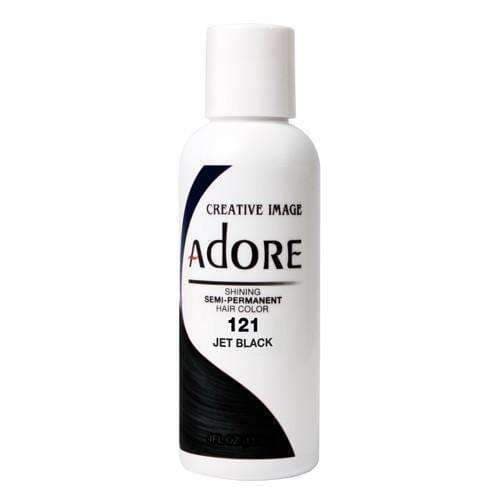 Adore Semi-Permanent Hair Color - 121 Jet Black