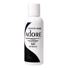 Adore Semi-Permanent Hair Color - 121 Jet Black
