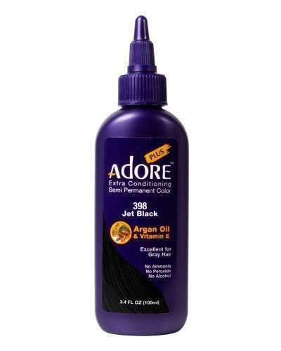 Adore Plus Hair Color For Gray Hair - 398 Jet Black