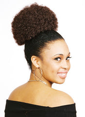 Magic Gold Large Afro Clip On Ponytail