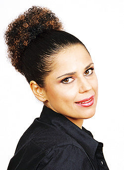 Magic Gold Small Afro Clip On Ponytail