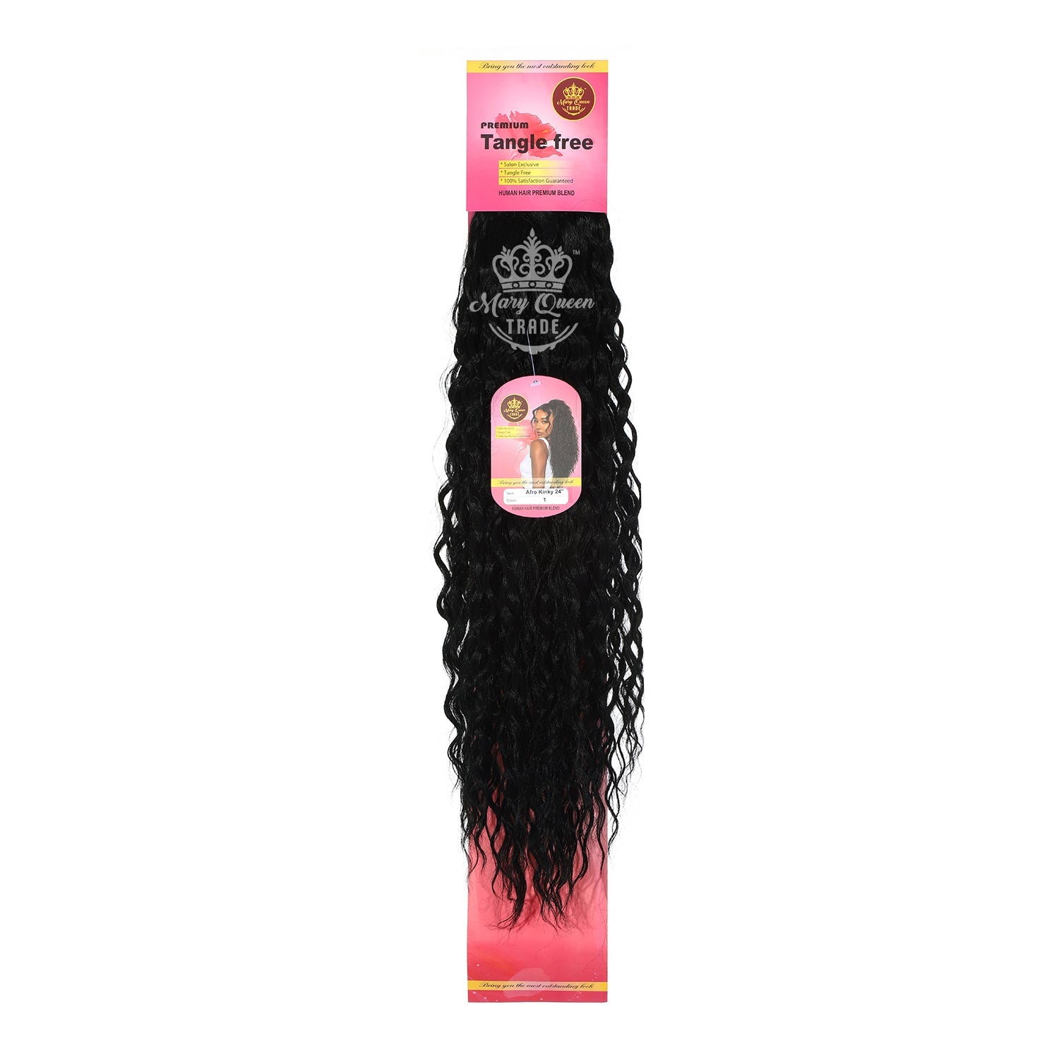 Mary Queen BioProtein™ Afro Kinky Ponytail – 24"