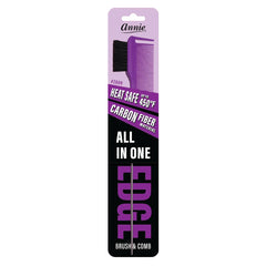 Annie All In One Edge Brush & Comb - Assorted #2609