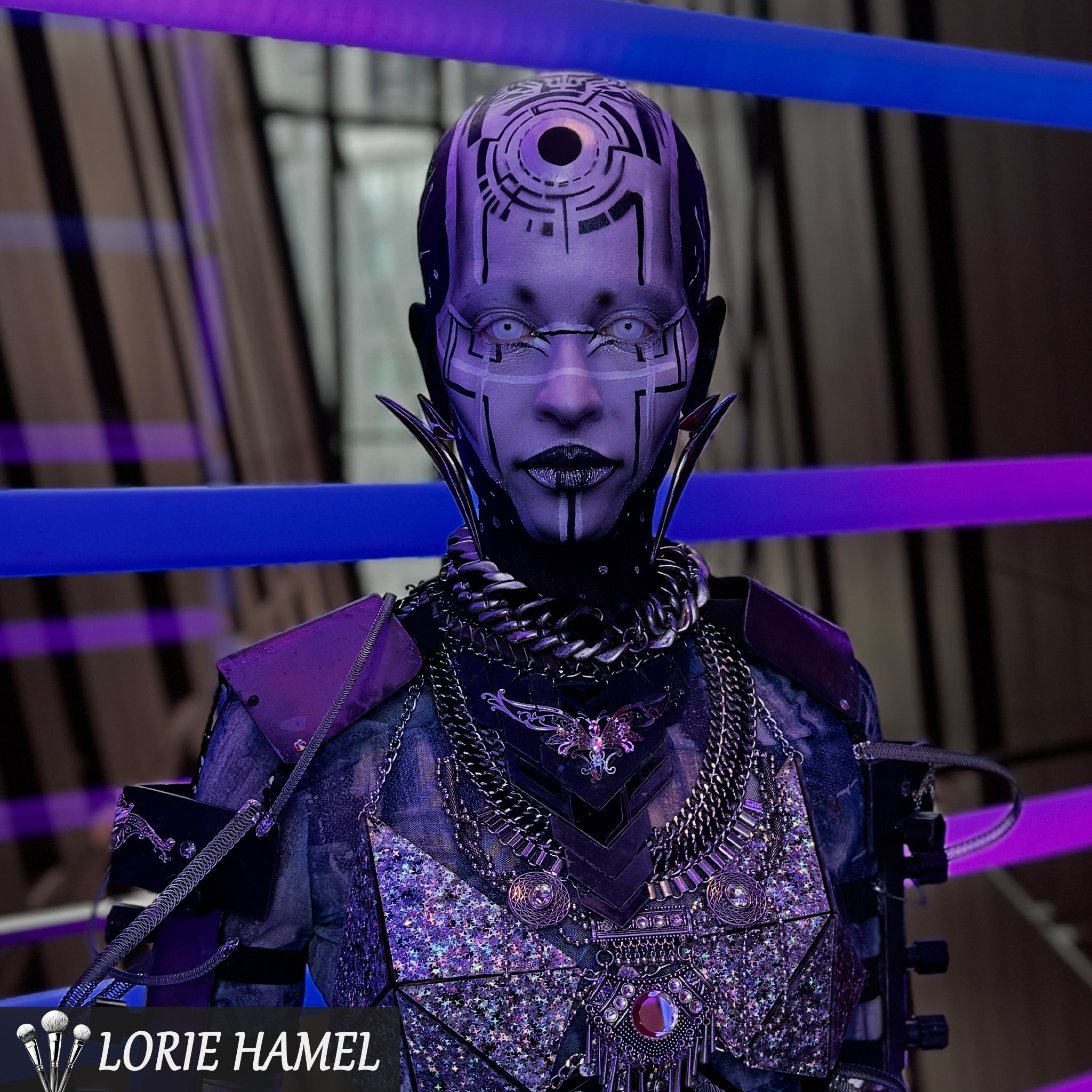 PRIMAL ® White Mini Sclera - White Colored Contact Lenses