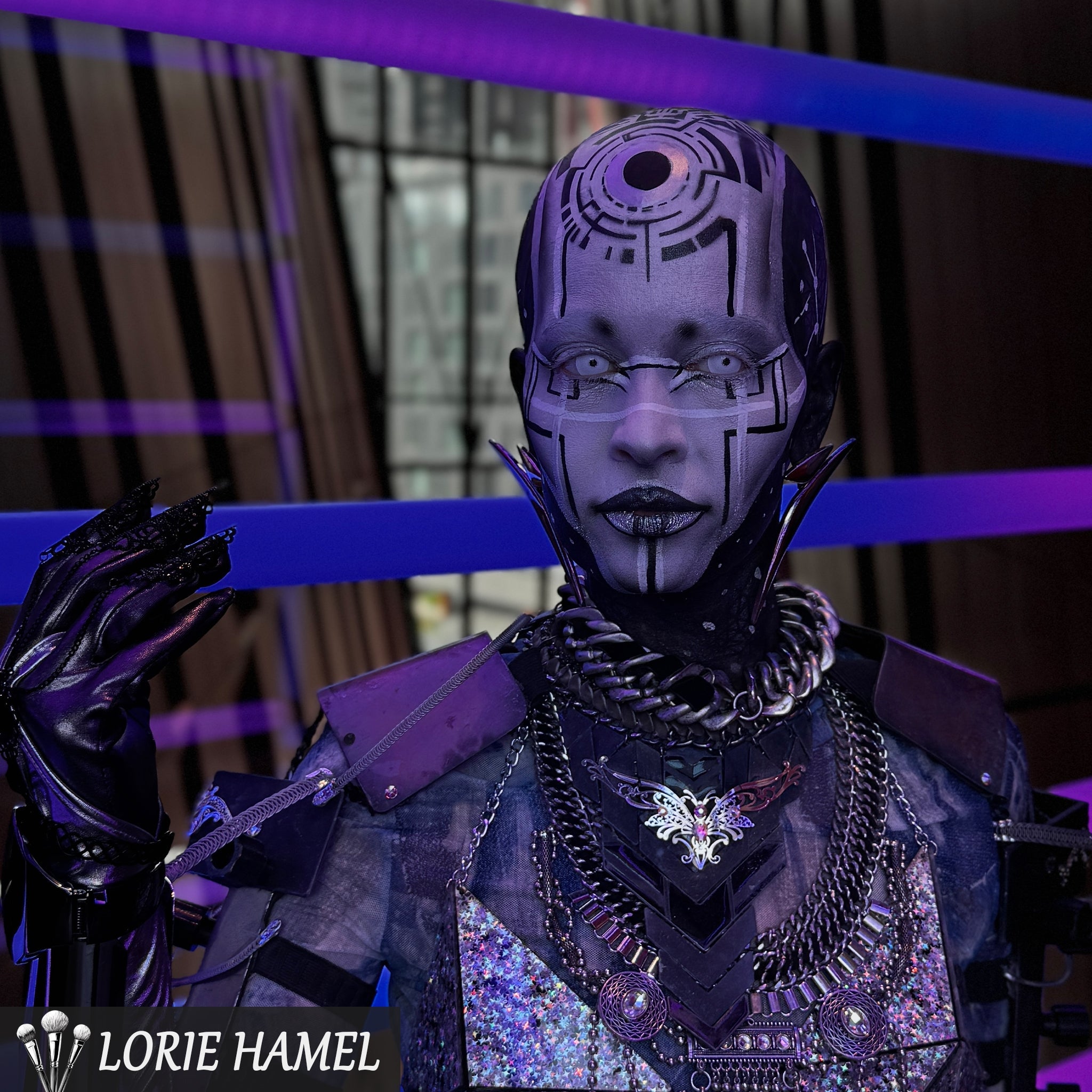 PRIMAL ® White Mini Sclera - White Colored Contact Lenses