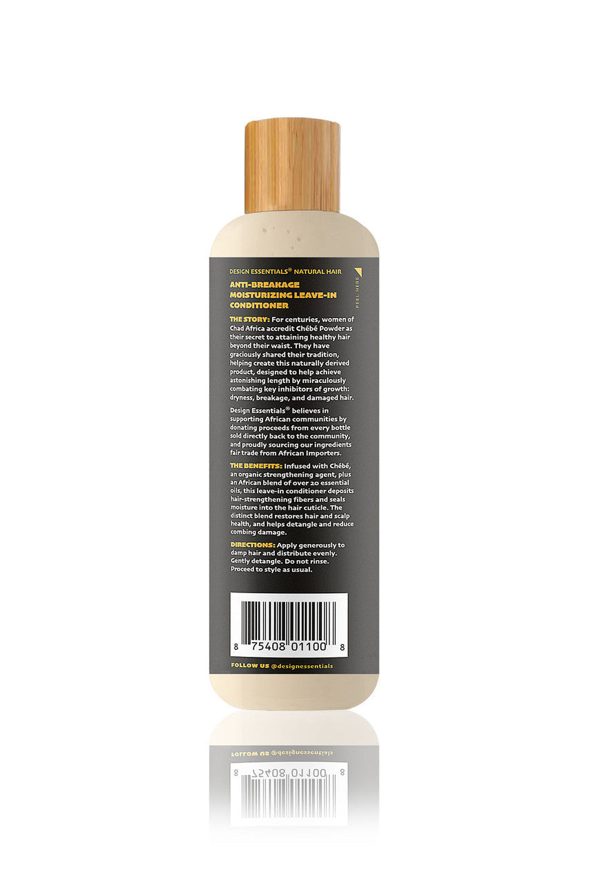 Design Essentials African Chebe Anti-Breakage Moisturizing Leave-In Conditioner
