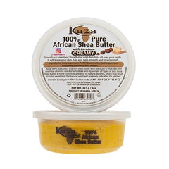 Kuza 100% Pure African Shea Butter Yellow Creamy - 8oz