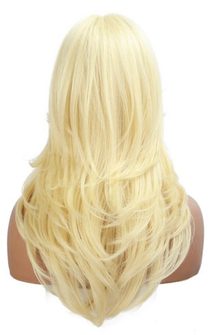 Ashley: Synthetic hair 4" Lace part + Lace Frontal wig