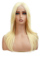 Ashley: Synthetic hair 4" Lace part + Lace Frontal wig