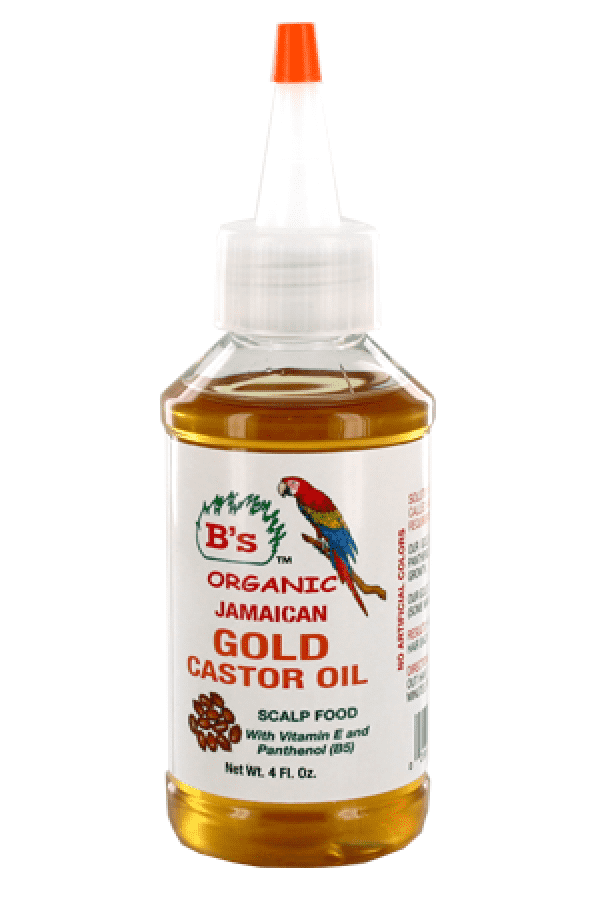 B's Organic Jamaican Gold Castor Oil Scalp Food