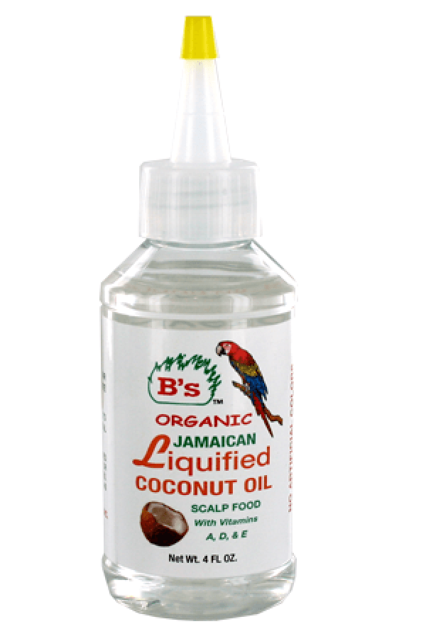 B's Organic Jamaican Liquified Coconut Oil Scalp Food