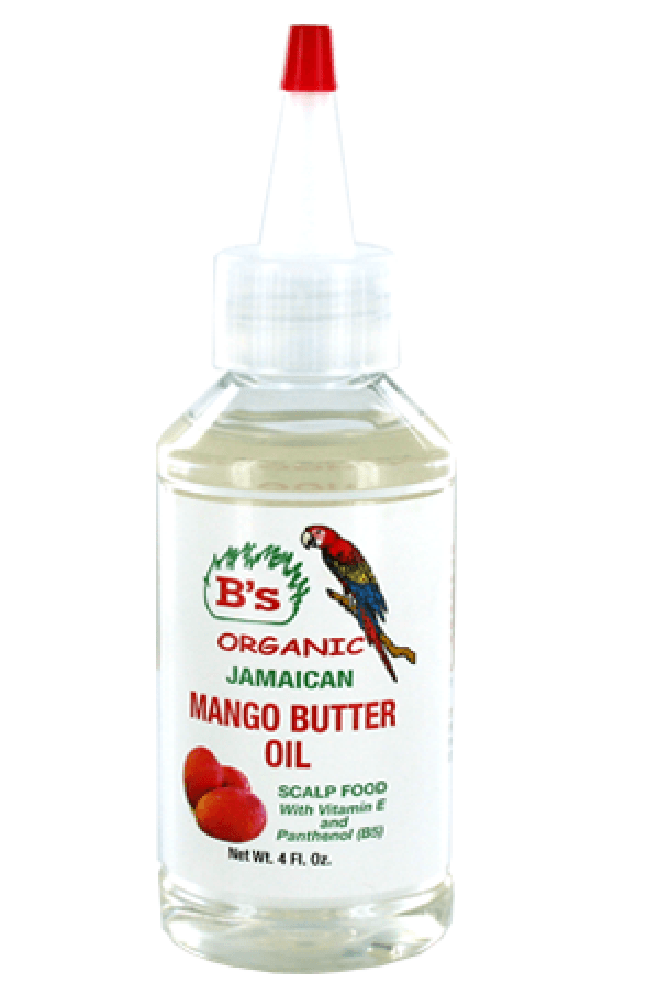 B's Organic Jamaican Mango Butter Oil Scalp Food