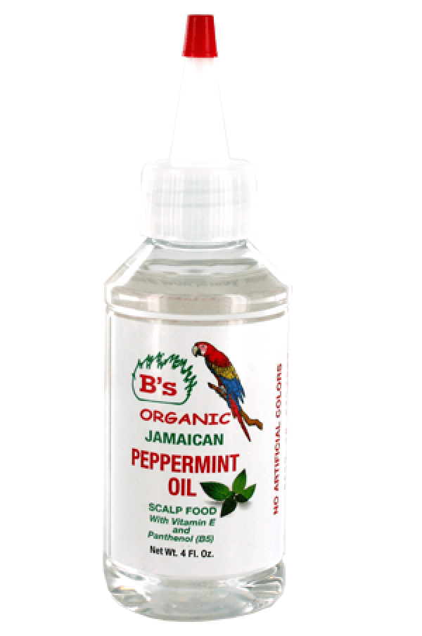 B's Organic Jamaican Peppermint Oil Scalp Food