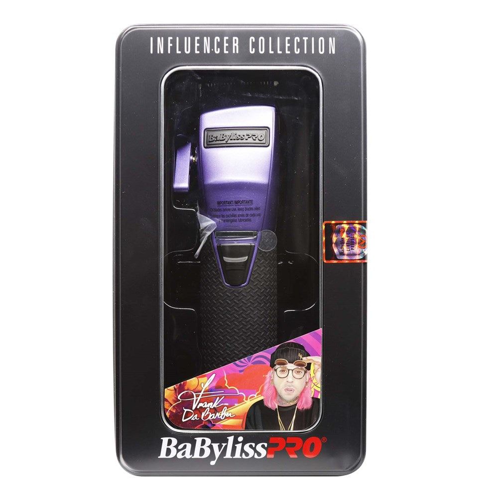 BaByliss Pro Influencer Collection Metal Clipper - Frank Da Barber