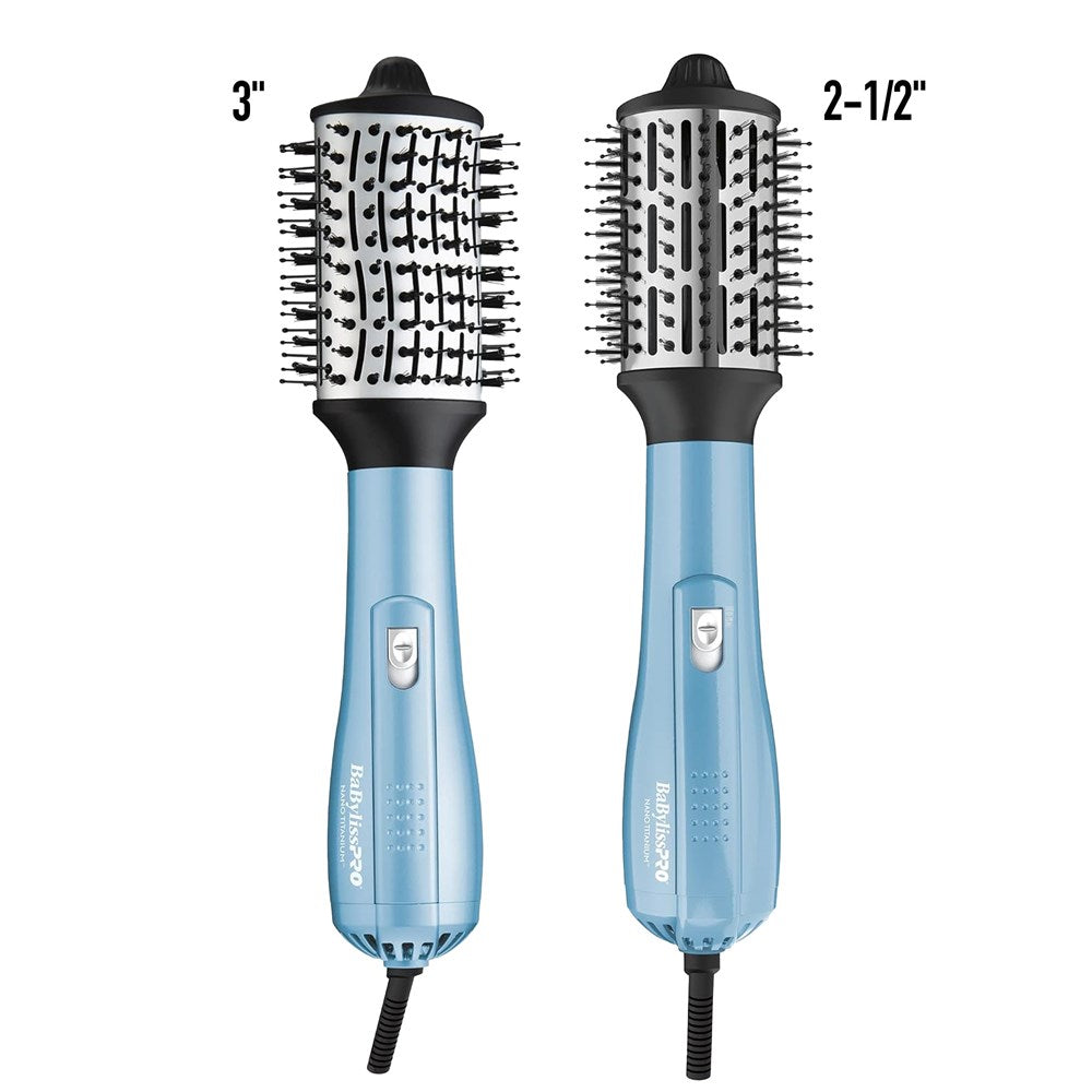 BaByliss Pro Ionic & Nano-Titanium 3" Oval Hot Air Brush