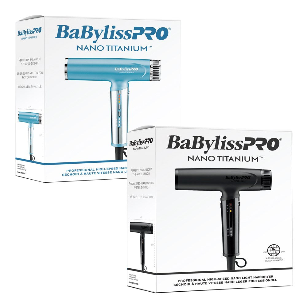 BaByliss Pro Nano Titanium High Speed Nano Light Hair Dryer