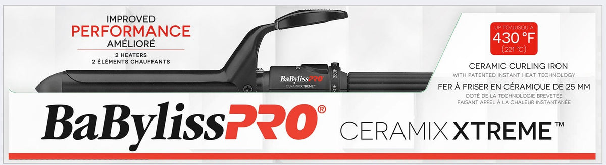 BaByliss Pro Ceramic Spring Iron 1 1/2"
