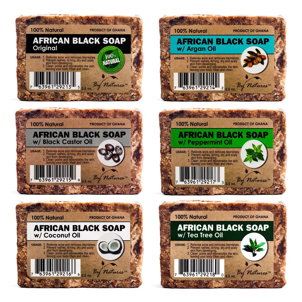 BY NATURES African Black Soap (3.5oz)
