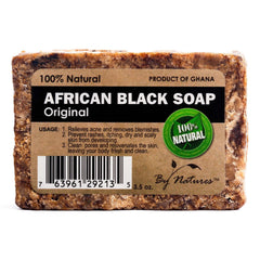 BY NATURES African Black Soap (3.5oz)