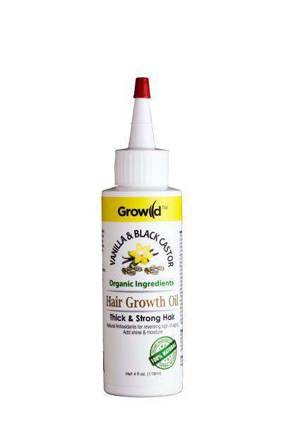 Growild Vanilla & Black Castor Hair Growth Oil