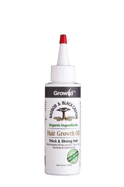 Growild Baobob & Black Castor Hair Growth Oil
