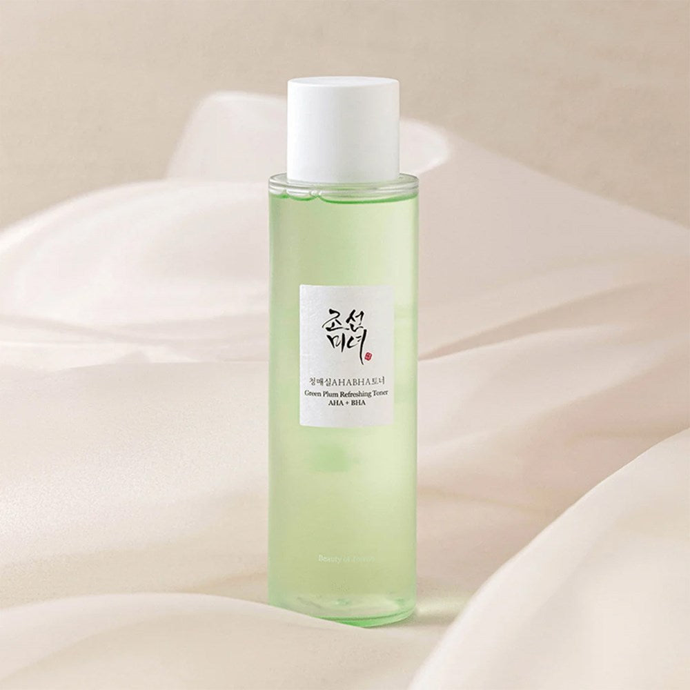 Green Plum Refreshing Toner with AHA+BHA (150ml) - BEAUTY OF JOSEON