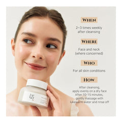 Ground Rice and Honey Glow Mask (150ml) - BEAUTY OF JOSEON