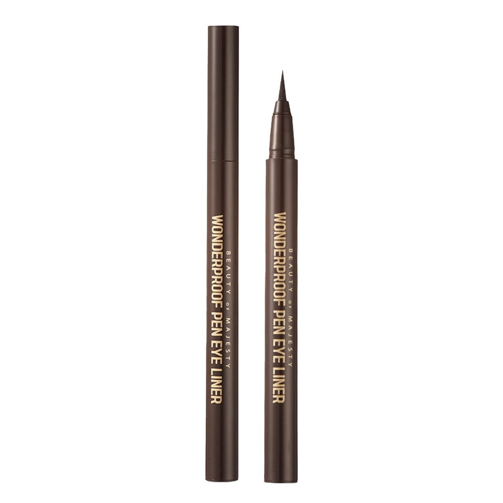 B.O.M Wonderproof Pen Eye Liner - Wonder Brown