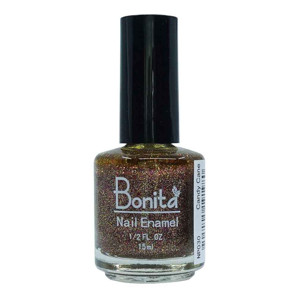 Bonita Salon Nail Enamel - Candy Cane