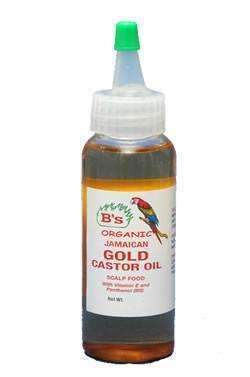 B's Organic Jamaican Gold Castor Oil