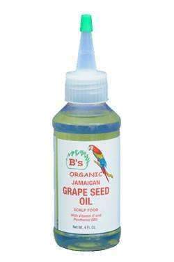 B's Organic Jamaican Grape Seed Oil Scalp Food