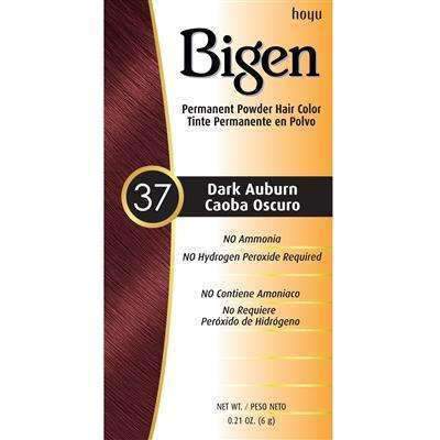 Bigen Permanent Powder Hair Color - 37 Dark Auburn