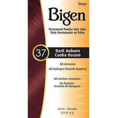 Bigen Permanent Powder Hair Color - 37 Dark Auburn