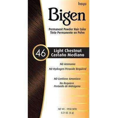 Bigen Permanent Powder Hair Color - 46 Light Chestnut