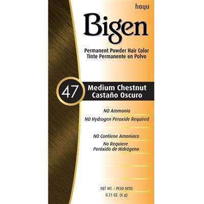 Bigen Permanent Powder Hair Color - 47 Medium Chestnut
