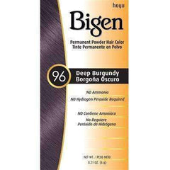 Bigen Permanent Powder Hair Color - 96 Deep Burgundy