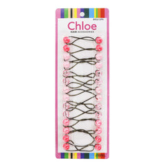 Chloe Hair Baubles - Pink Assorted #BR2612PK