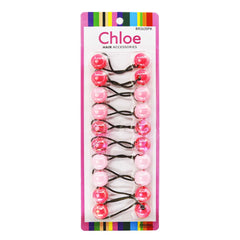 Chloe Hair Baubles - Pink Assorted #BR2620PK
