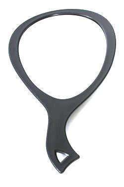 Magic Collection Teardrop Shaped Professional Hand Mirror