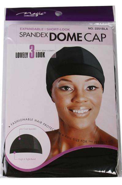 Magic Collection Expandable Spandex Dome Cap #2251BLA