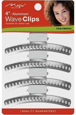 Magic Collection 4" Aluminum Wave Clips