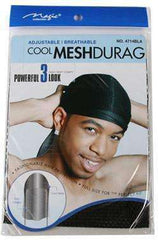 Magic Collection Cool Mesh Du Rag - Black