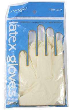 Magic Collection Medium Latex Gloves 8pk #LG747