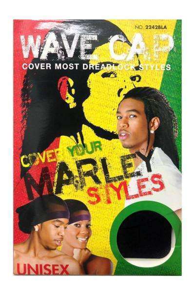 Magic Collection Marley Styles Unisex Wave Cap #2242 Black