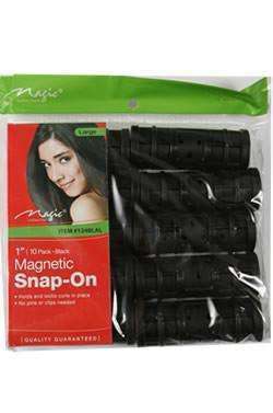 Magic Collection Large Snap On Magnetic Rollers 1"